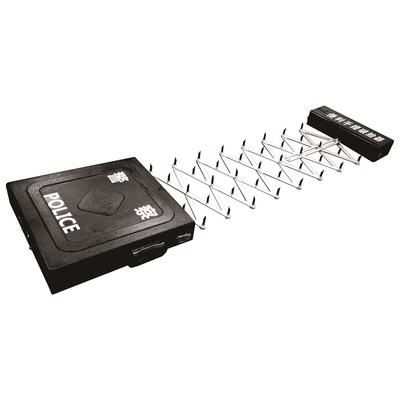 गुणवत्ता  Traffic Police Q235 Steel Traffic Roadblocks , 7m Portable Tyre Killer फैक्टरी